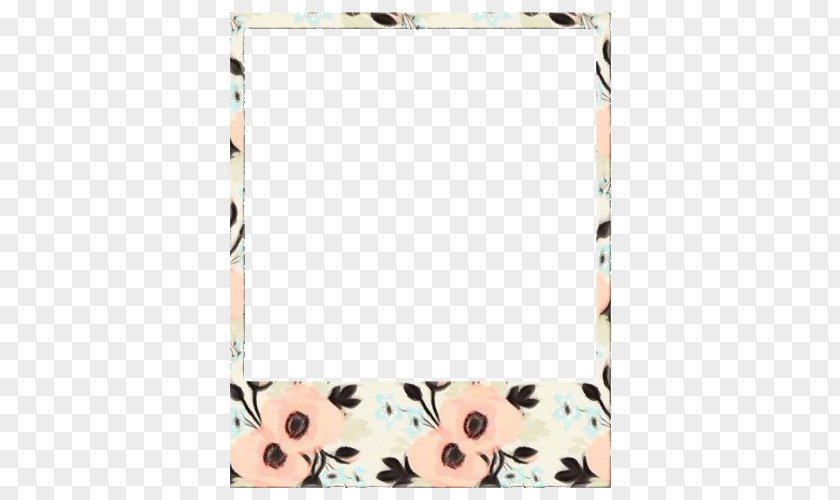 Rectangle Picture Frame Background Watercolor PNG