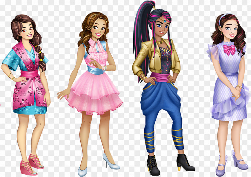 Style Costume Doll Barbie Toy Fashion Design PNG