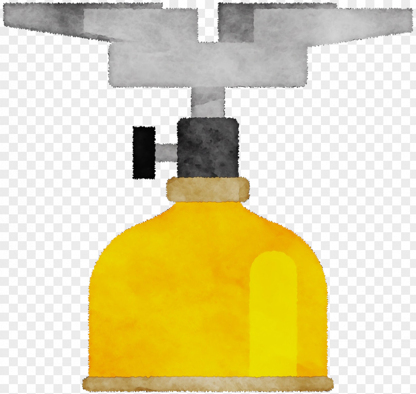 Yellow Bottle PNG