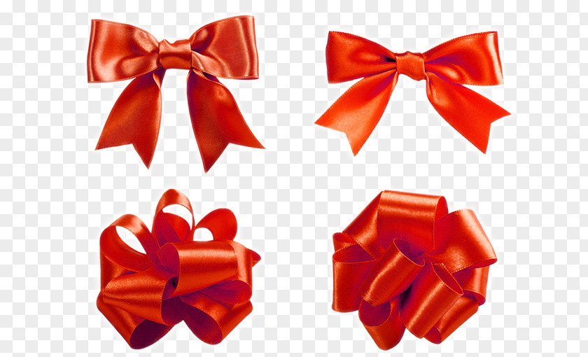 Beautiful Red Ribbon Bow High-resolution Images Shoelace Knot Gold Gift PNG