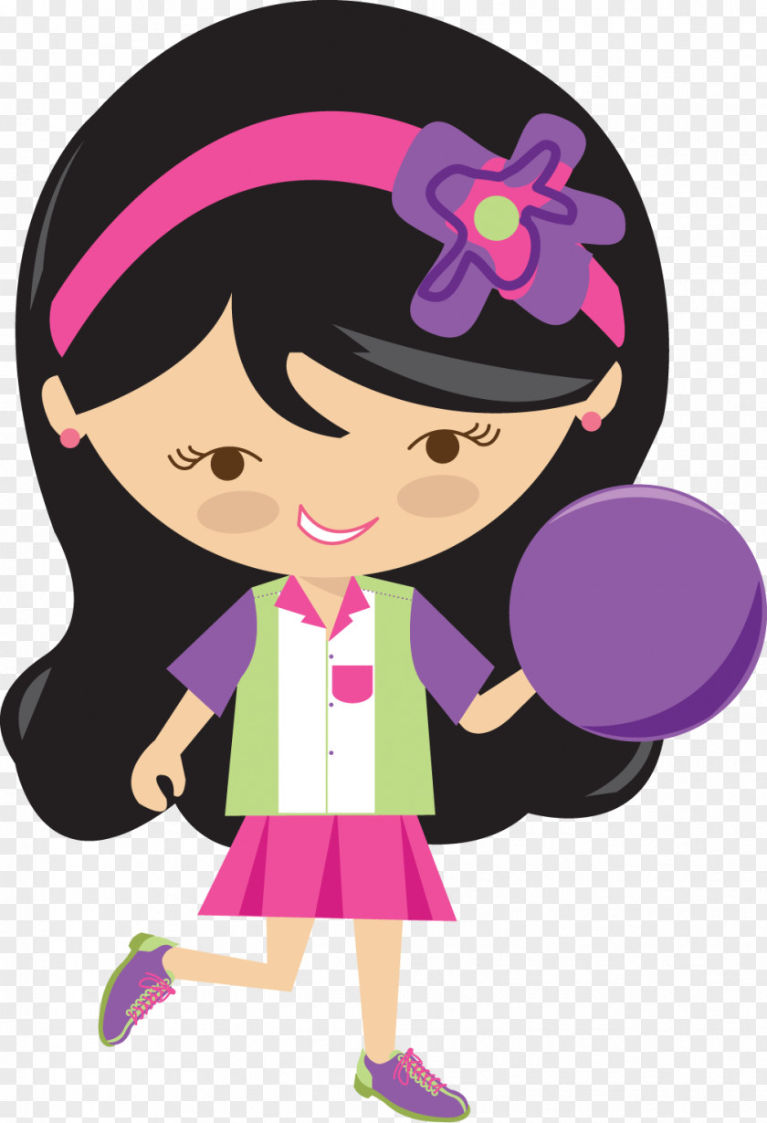 Bowling Party Quinceañera Clip Art PNG