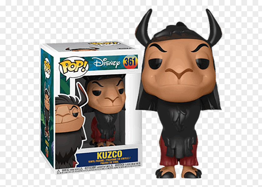 Emperors New Groove Kuzco The Emperor's Llama Kronk Funko PNG