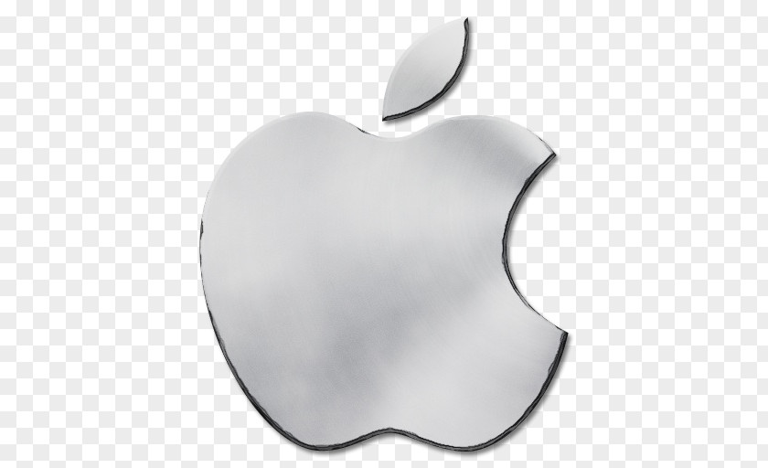 Metal Rose Family Silver Apple Logo PNG