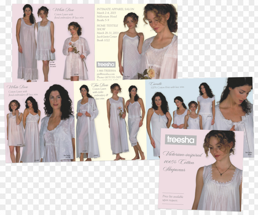 Cotton Pajamas Wedding Dress Bridesmaid Nightwear Gown PNG