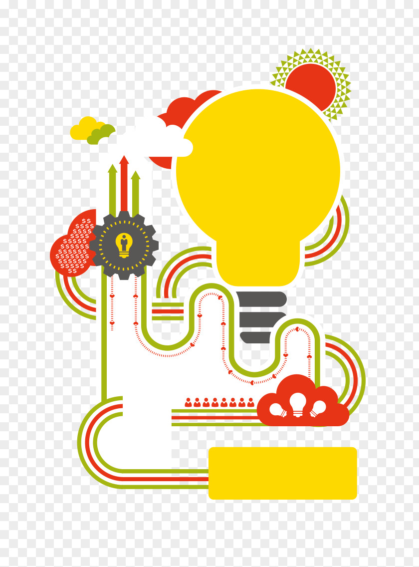 Light Bulb Business Teamwork Clip Art PNG