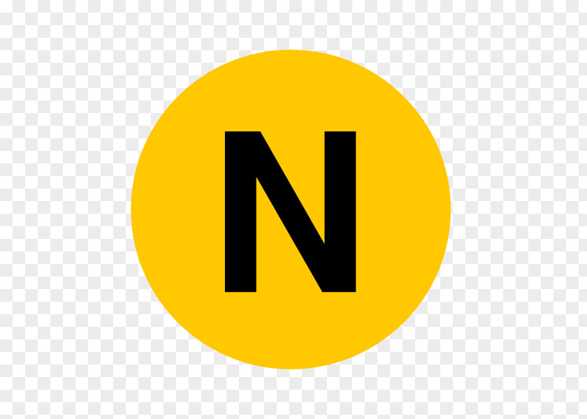 N Logo Brand Yellow Font PNG