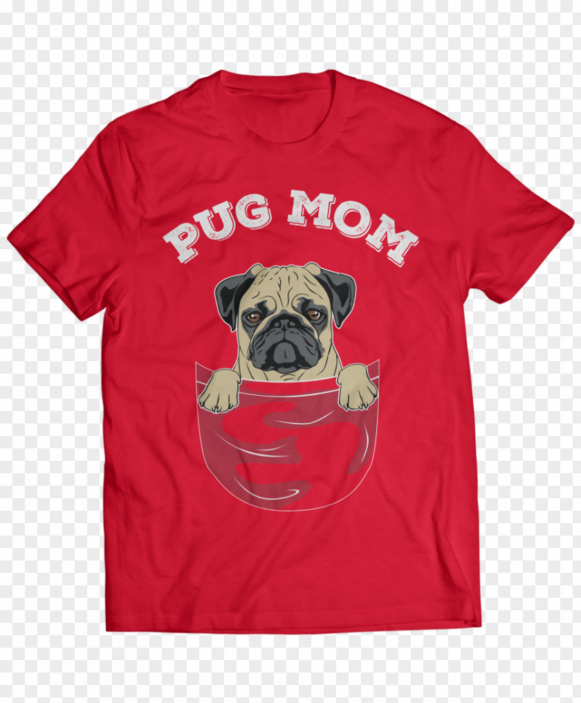 Personalised Pug Mug T-shirt Clothing Amazon.com PNG