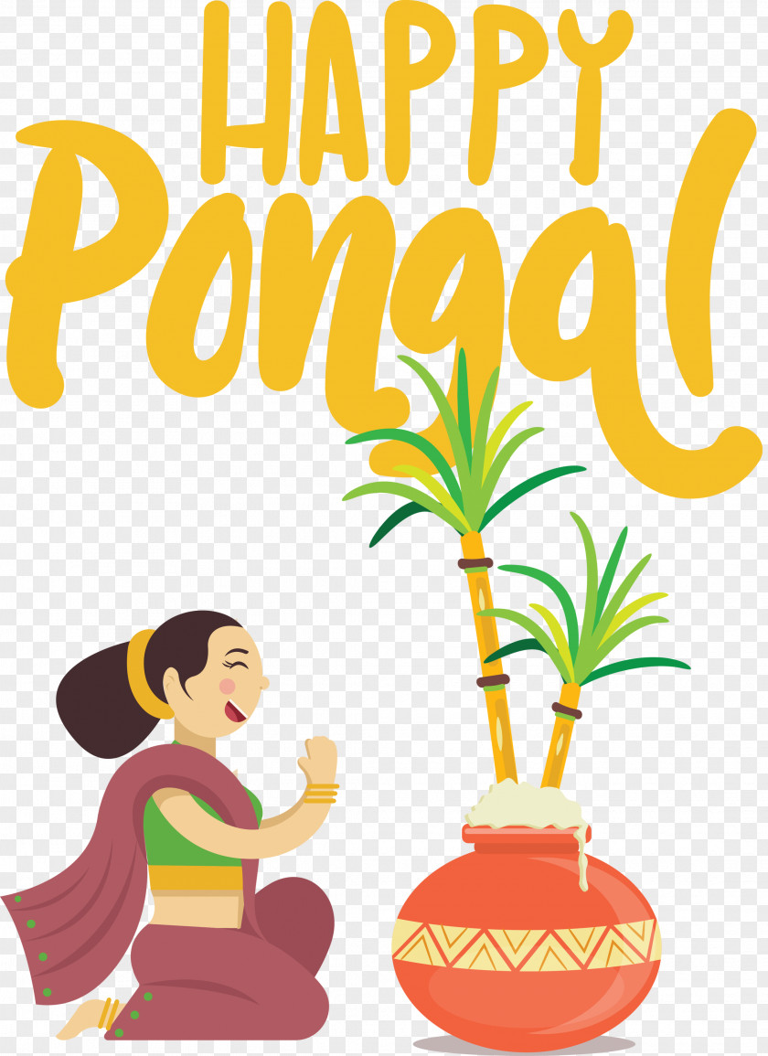 Pongal Happy Pongal Harvest Festival PNG