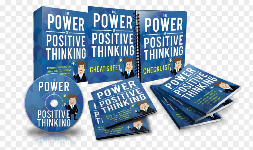 Positive Thinking Book Cover The Power Of Paperback PNG