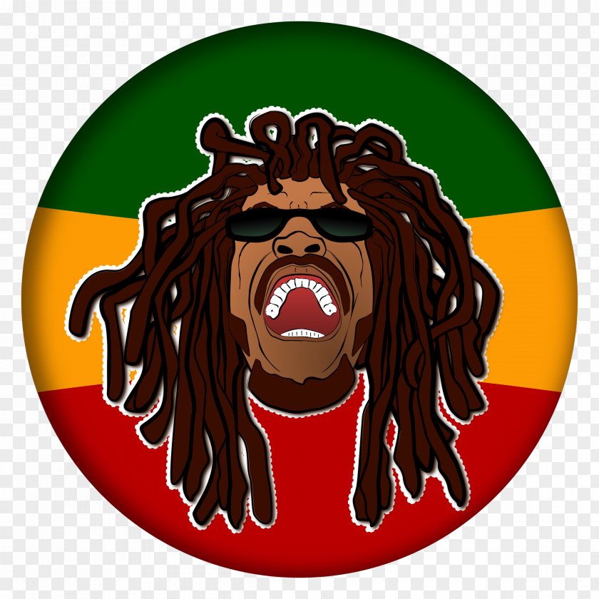 Rastafarian Rastafari Cartoon Illustration Clip Art Openclipart PNG
