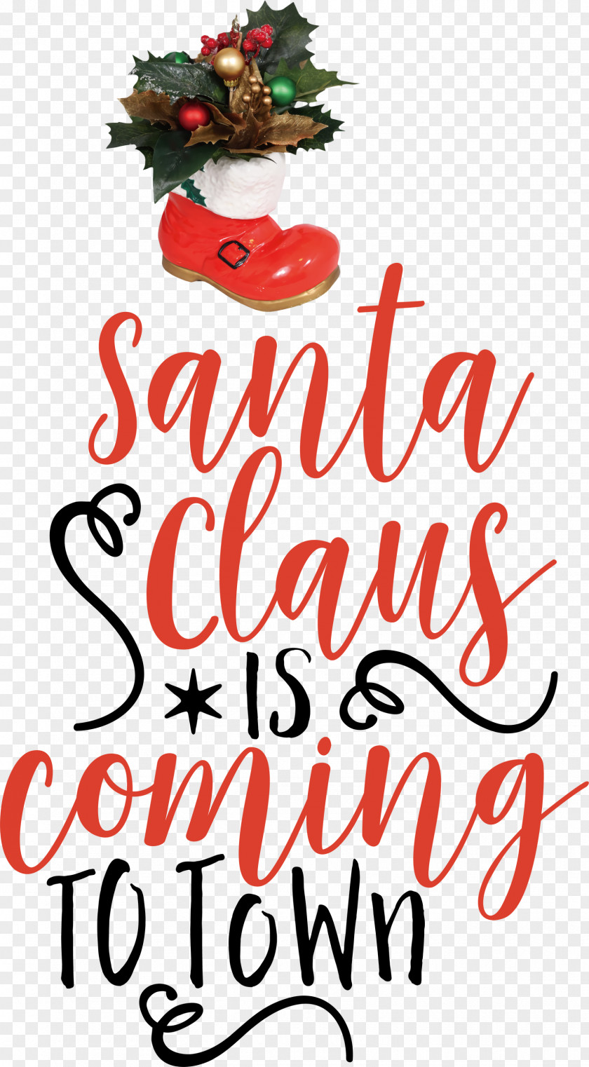 Santa Claus Is Coming To Town PNG