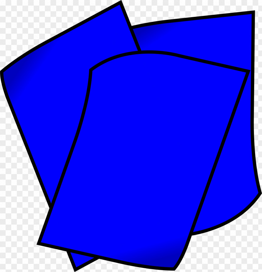 Blue Paper Cliparts Clip Art PNG