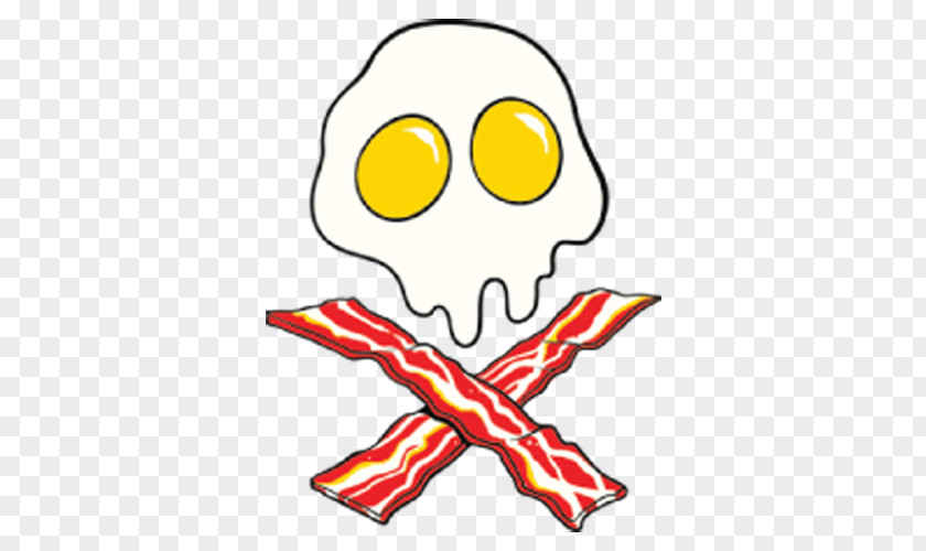 Crossbones Cliparts T-shirt Bacon, Egg And Cheese Sandwich Fried Breakfast PNG