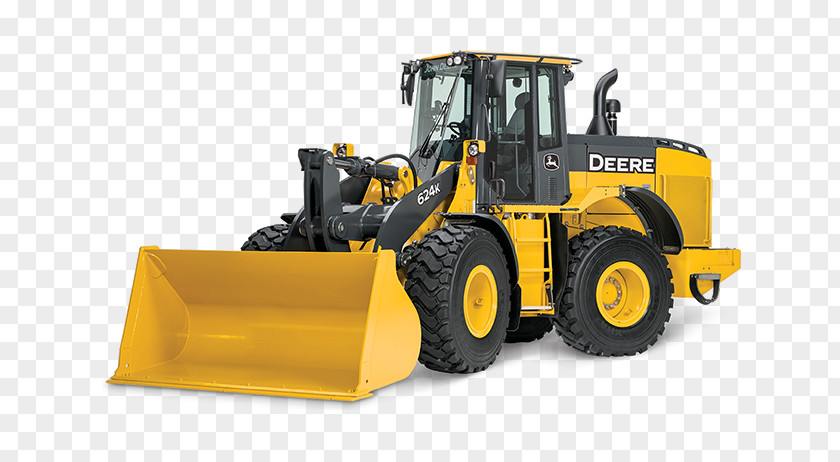 Front End Loader Backhoe John Deere Skid-steer Heavy Machinery PNG