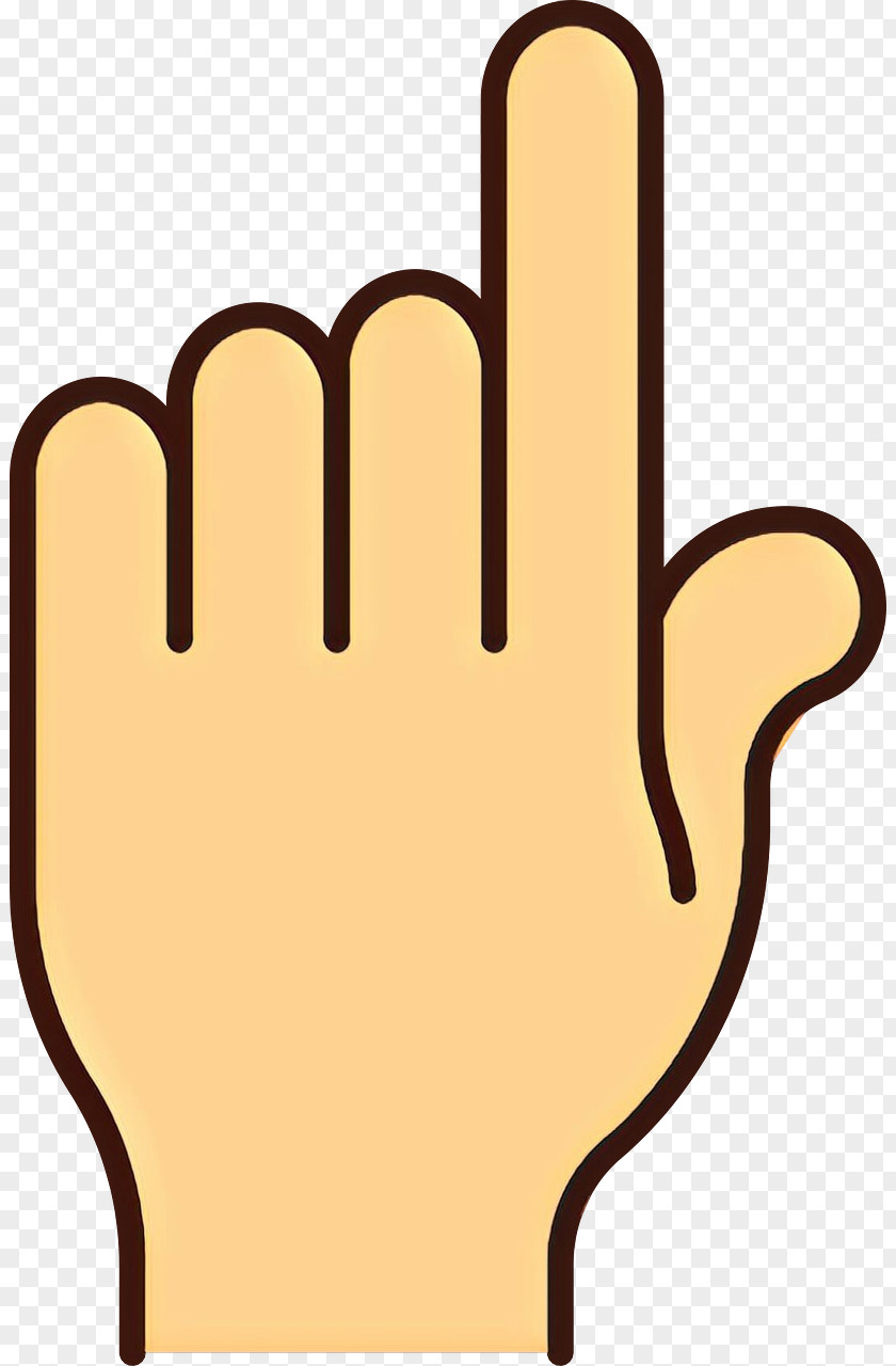 Finger Hand Thumb Line Gesture PNG