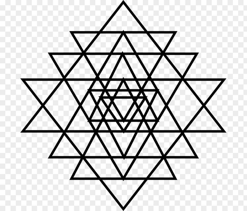 Lakshmi Sri Yantra Symbol PNG