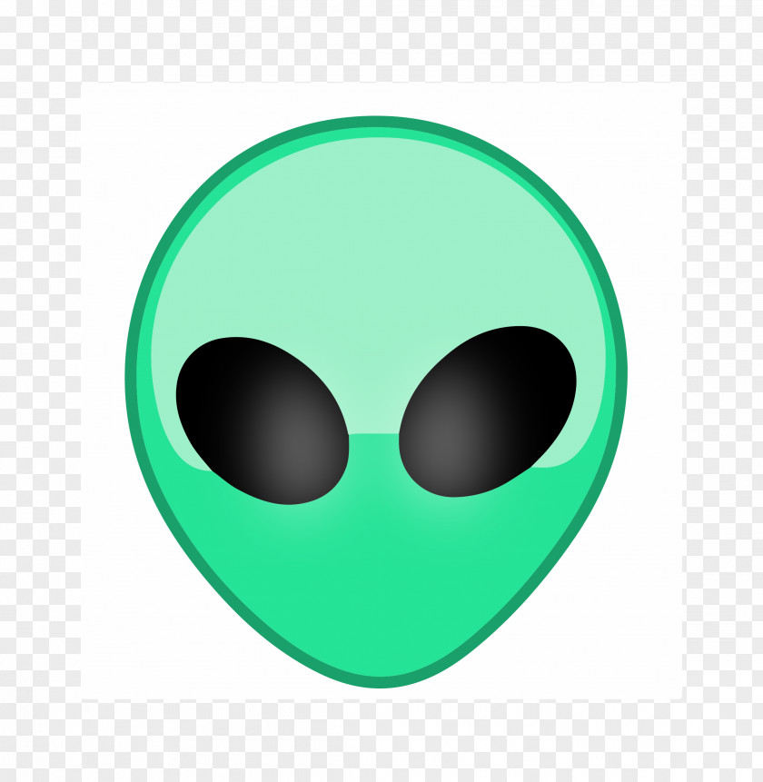 Martian Cliparts Smiley Face Green Text Messaging Circle PNG