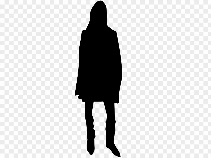 Silhouette Woman Clip Art PNG