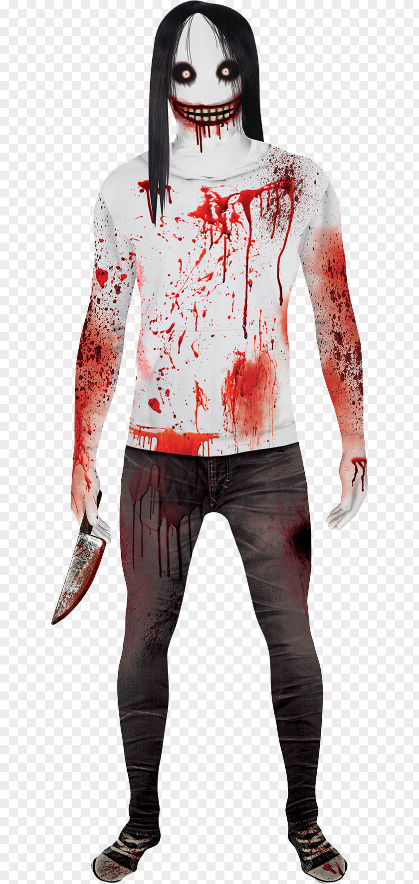 Suit Morphsuits Jeff The Killer BuyCostumes.com PNG