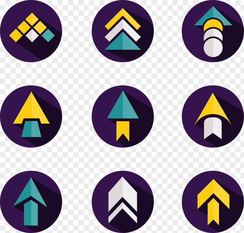 Vector Hand-painted Up Arrow Euclidean Clip Art PNG