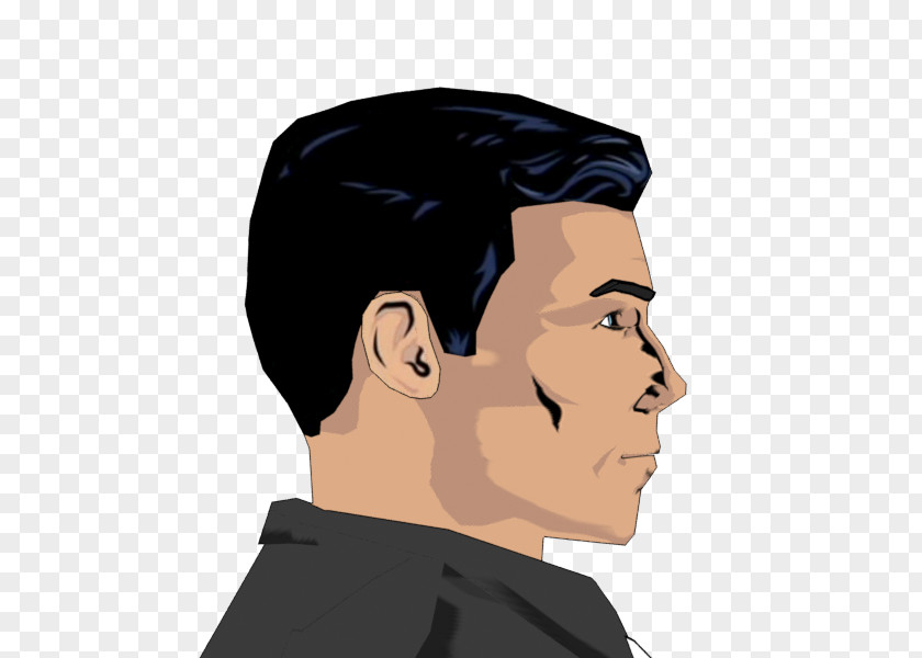 Cel Shading Sterling Archer Character PNG