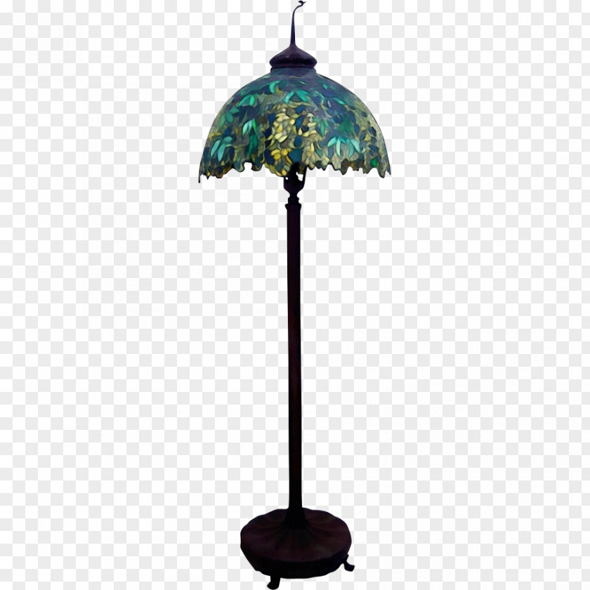Electric Light Lamp Shades Tiffany Antique PNG
