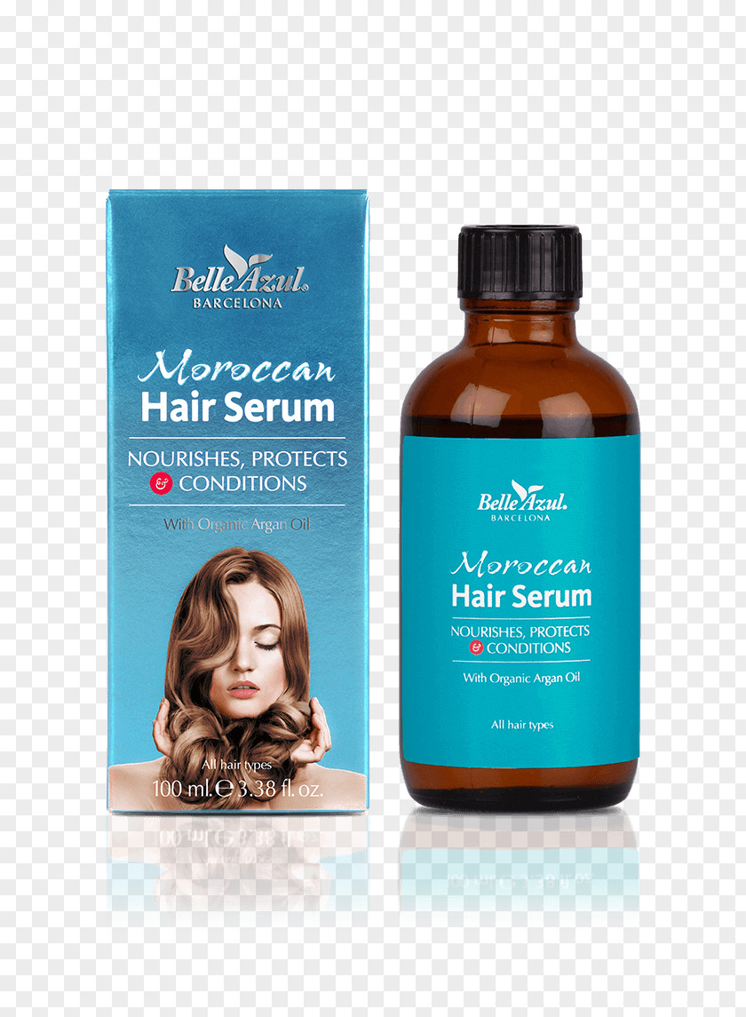 Hair Argan Oil Capelli Skin AZUL By Moussy PNG