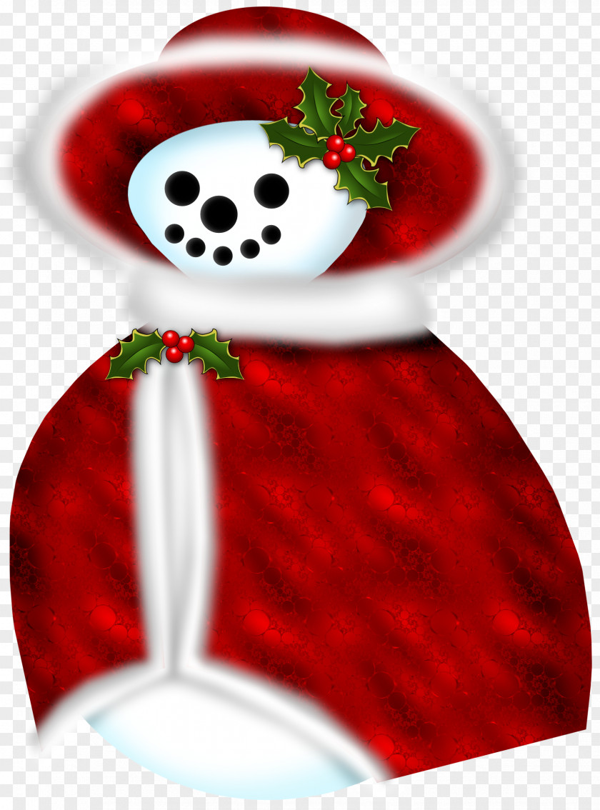 Snowman Christmas Ornament Clip Art PNG