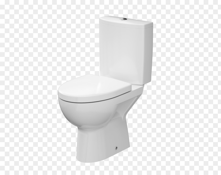 Toilet Kompakt WC Cersanit Parva 010 Z Deską Duroplastową Bathroom PNG