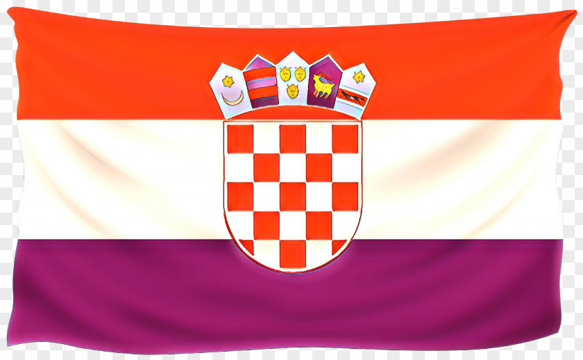 Rectangle Throw Pillow Flag Of Croatia National Flags The World PNG