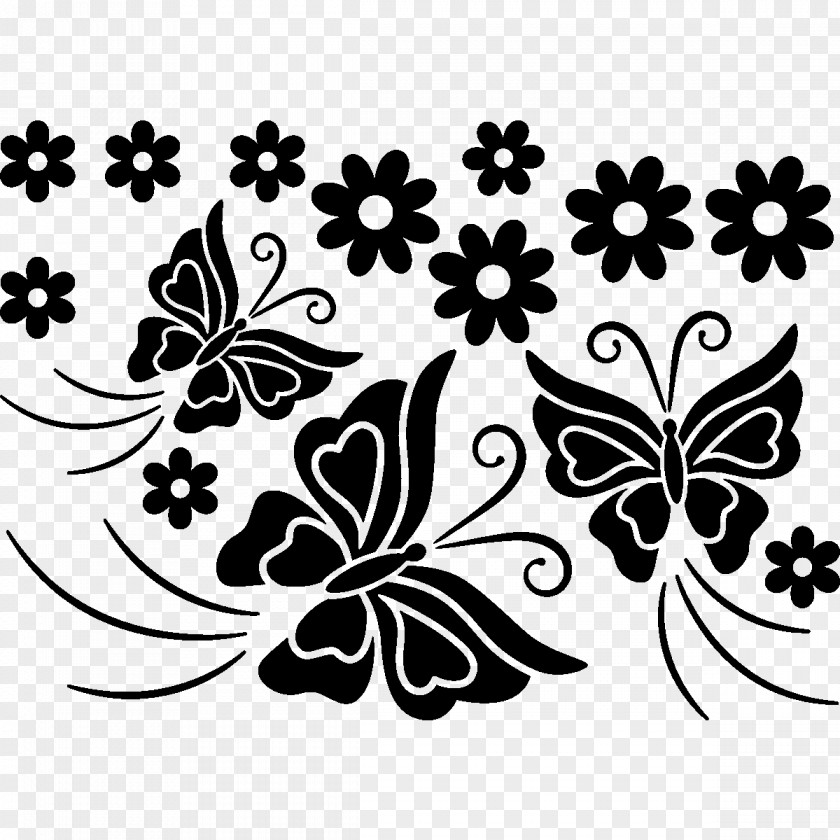 Wall Stickers Decorative Windows Floral Design Petal Leaf Clip Art PNG