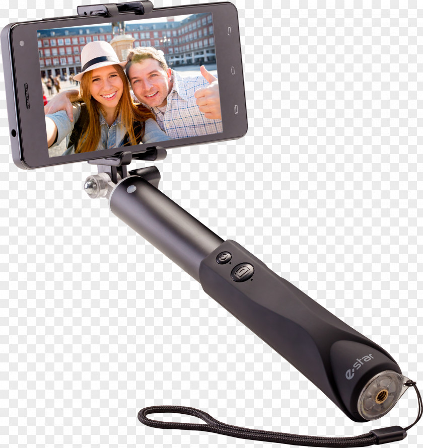Bluetooth Selfie Stick Mobile Phones Monopod PNG