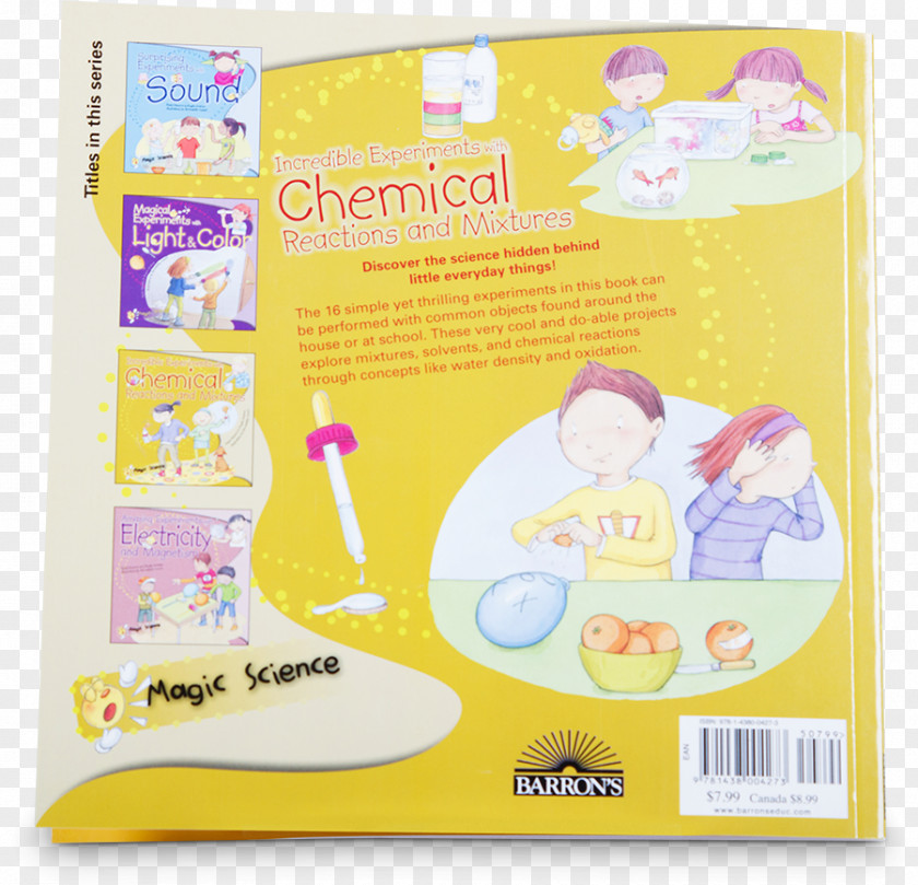 Chemistry Book Paper Toy Font PNG