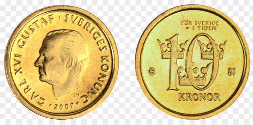 Coin Swedish Krona Danish Krone Monnaie De Paris Euro PNG