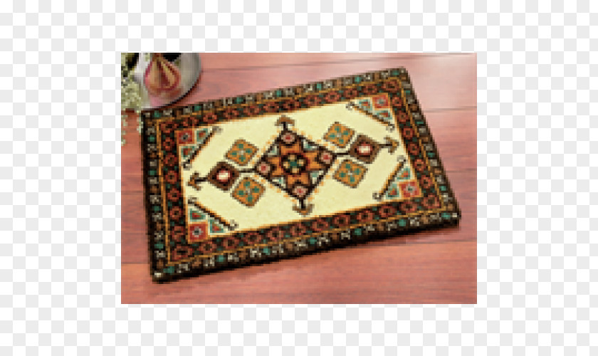 Hand Painted Rectangular Borders Carpet Yarn Rug Hooking Textile Cotton PNG