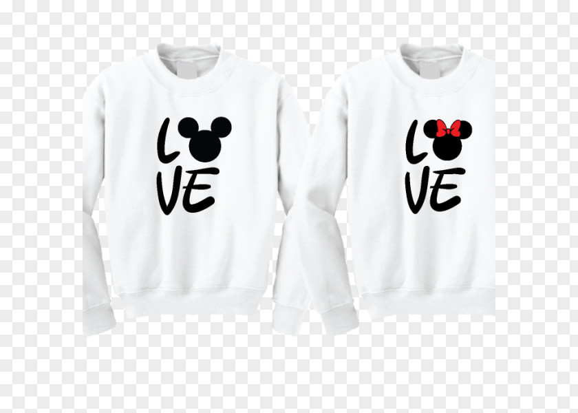 Mickey Minnie Love T-shirt Clothing Tube Top Couple PNG