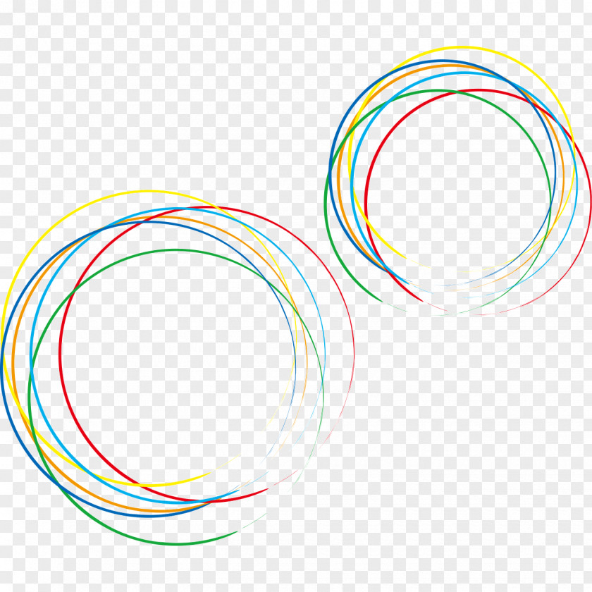 Painted Circle Rainbow Icon PNG