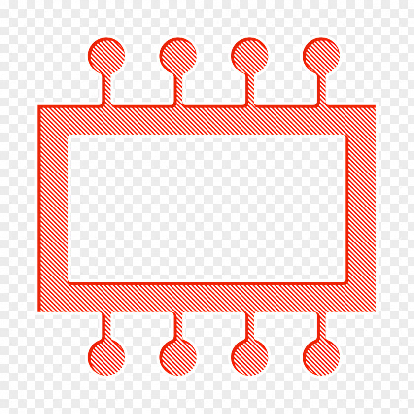 Rectangle Proceesor Icon Chip Computer Cpu PNG