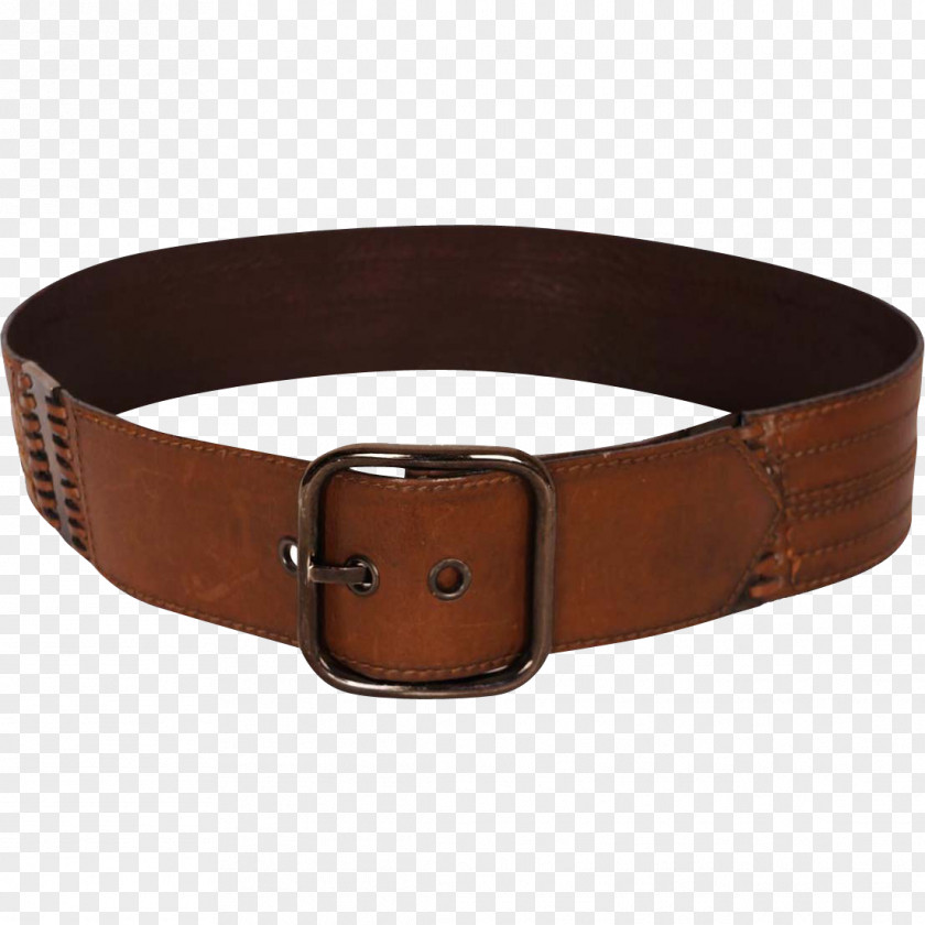 Belt Leather Buckle Clothing Accessories Vintage PNG