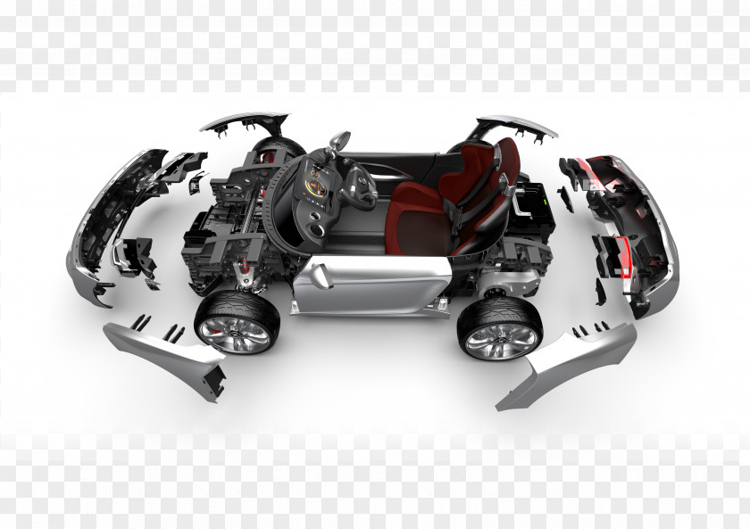 Car Parts Supercar Electric Vehicle Child PNG