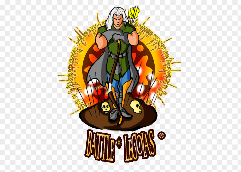 Legolas Fiction Logo Character PNG