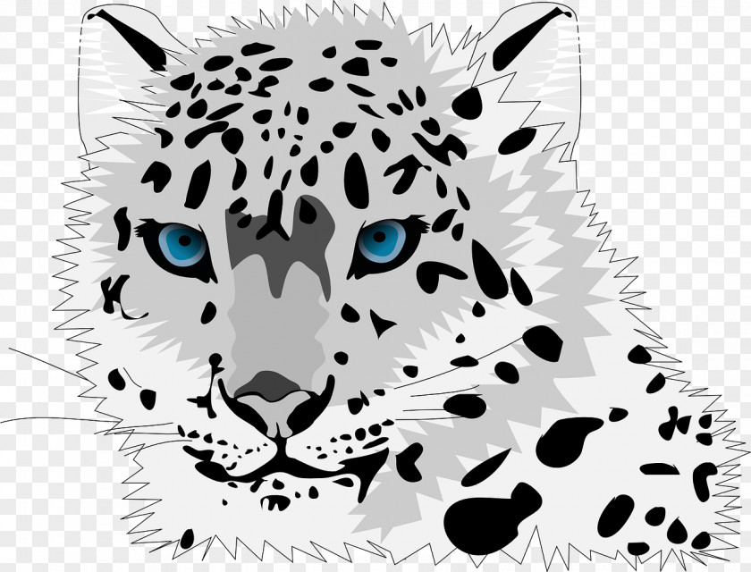 Leopard Felidae Snow Amur Clip Art PNG