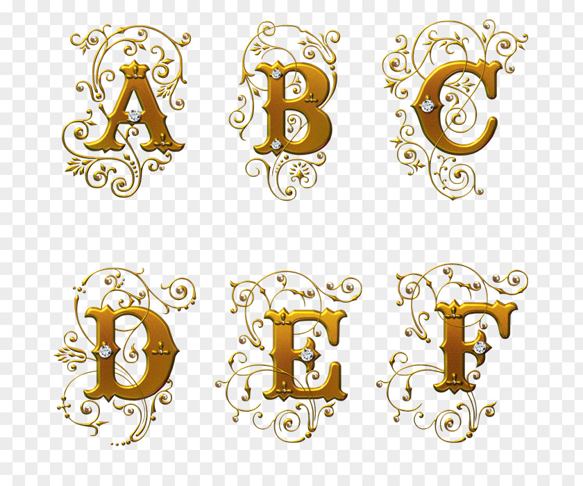 Calligraphy Alphabet Letter Clip Art Font PNG