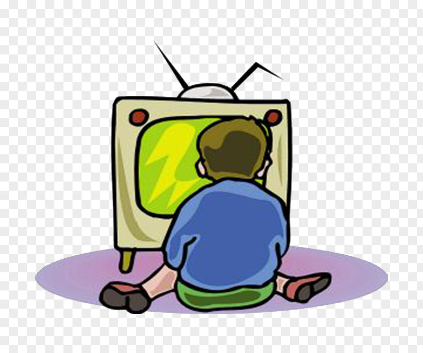 Children Watch TV Download Clip Art PNG