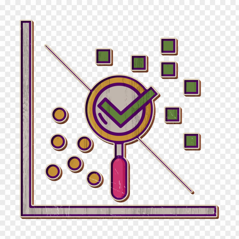 Cluster Icon Data Analytics PNG