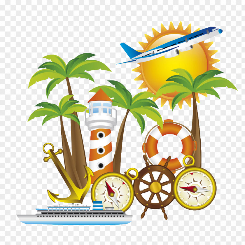 Coco Sun Castle Cruises Vacation Drawing Line Art Clip PNG