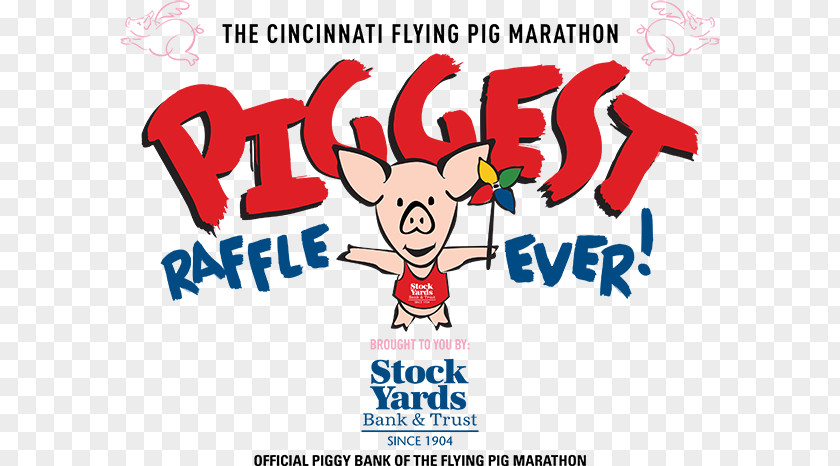 Flying Pig Marathon Raffle The Piggest Crestview Local School District Prize PNG