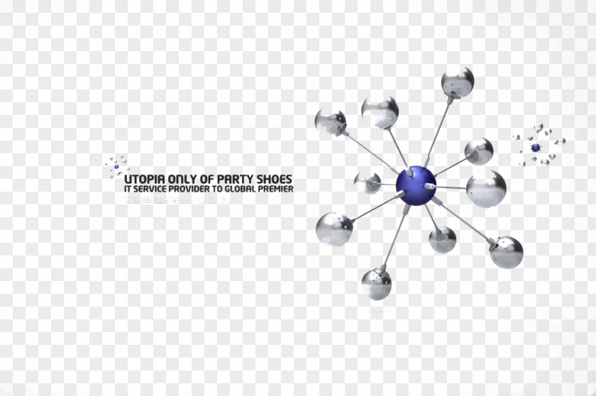 Technology Elements Stock Image Molecule Molecular Model Geometry Solid PNG