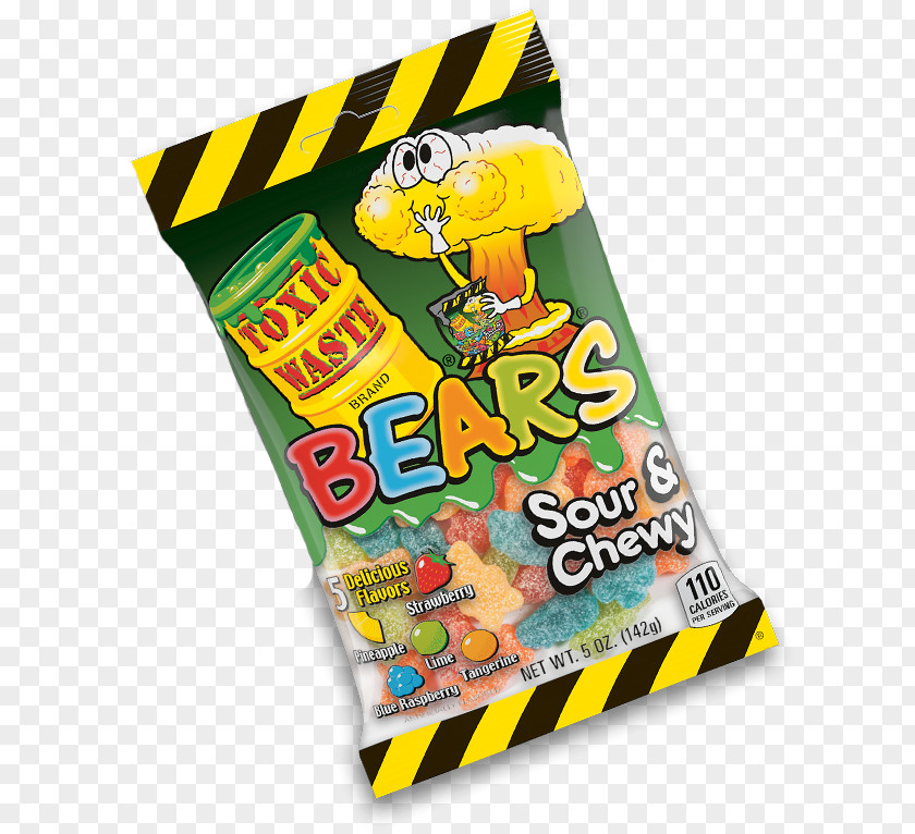 Toxic Waste Gummi Candy Gummy Bear Food PNG