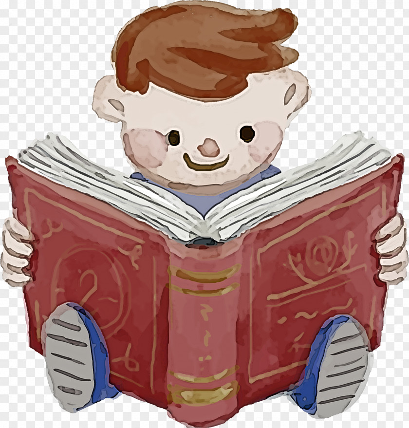 Cartoon Reading Child Toy Play PNG